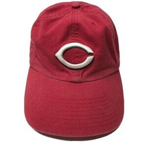 The Franchise Cincinnati Reds Baseball Cap Mens Fitted S Red 6 Panel Logo